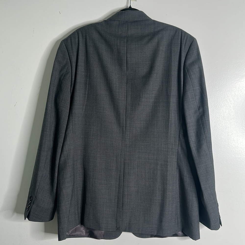 Lauren Ralph Lauren gray wool blend blazer size 46R - Picture 6 of 9